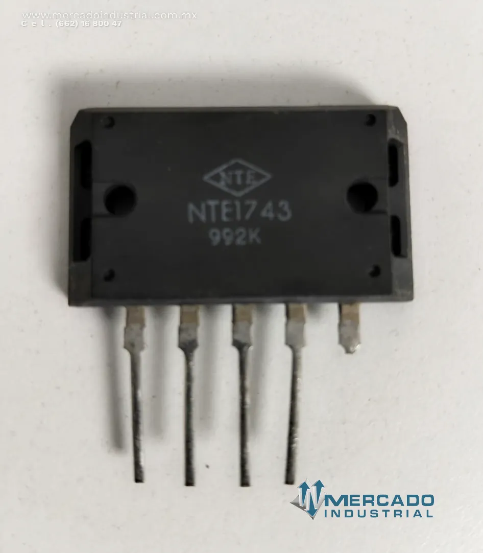Regulador de voltaje fijo 135 V 1 A modelo NTE1743 marca NTE ELECTRICS