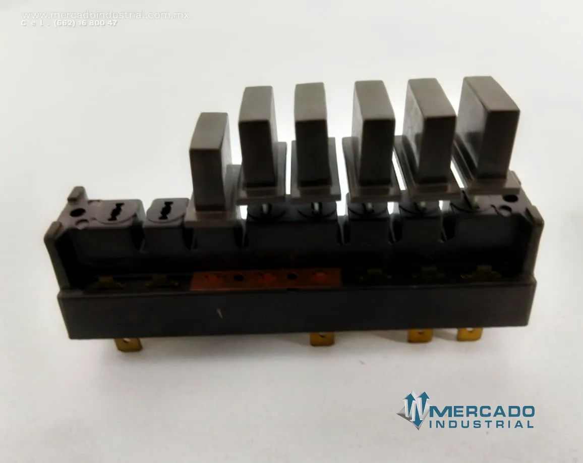 Relé modular trifásico industrial 120-240 V AC 17 A 1 HP modelo ASP60128-102 marca GENERAL ELECTRIC