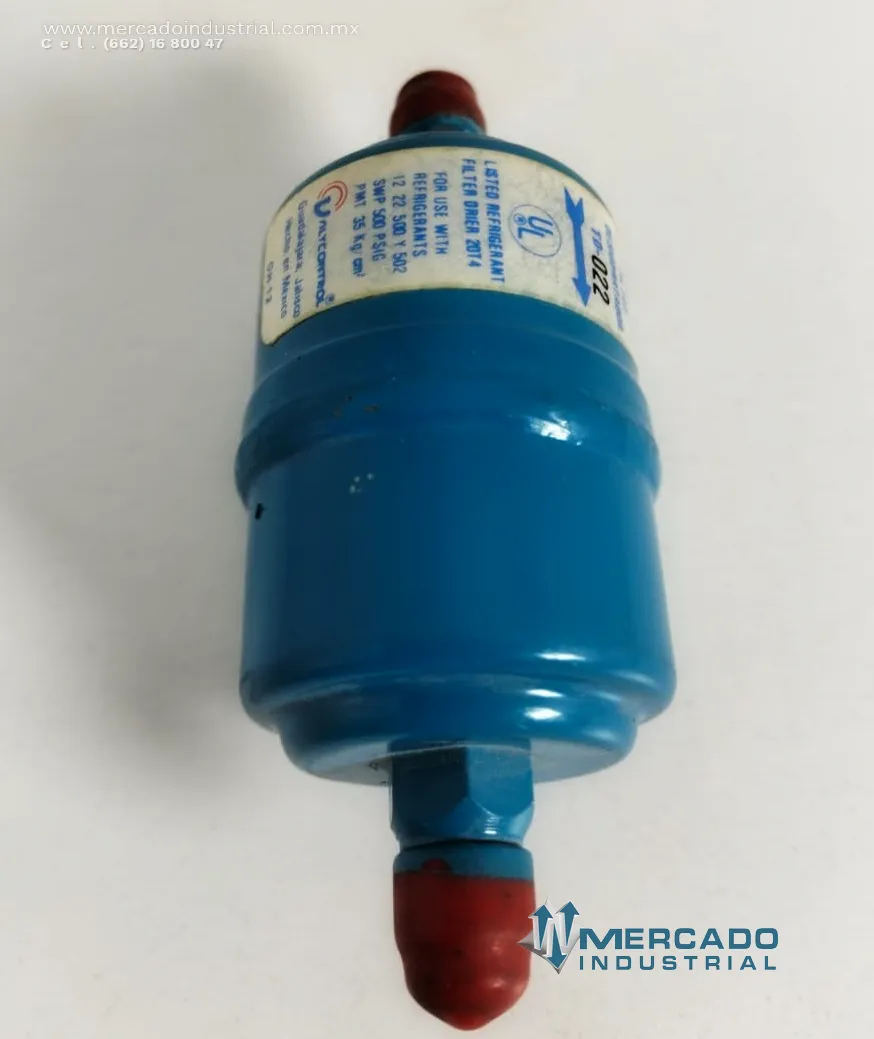 Filtro deshidratador modelo TD-022 marca TETRON