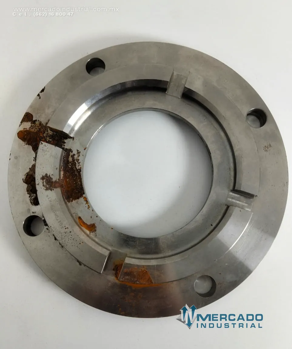 Brida mecanizada parte F047QK-079-K1 marca FLOWSERVE