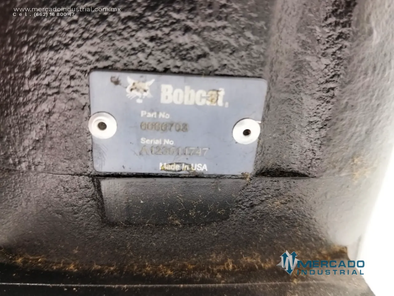 Bomba hidráulica de engranaje 3000 PSI parte 6686703 marca BOBCAT