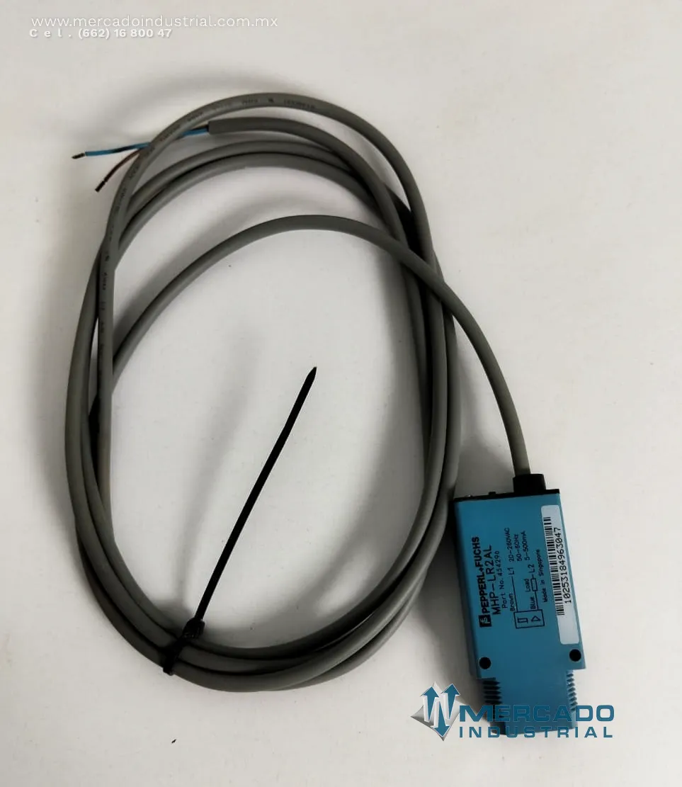 Sensor fotoeléctrico 500 mA 260 V AC modelo MHP-LR2AL marca PEPPERL+FUCHS