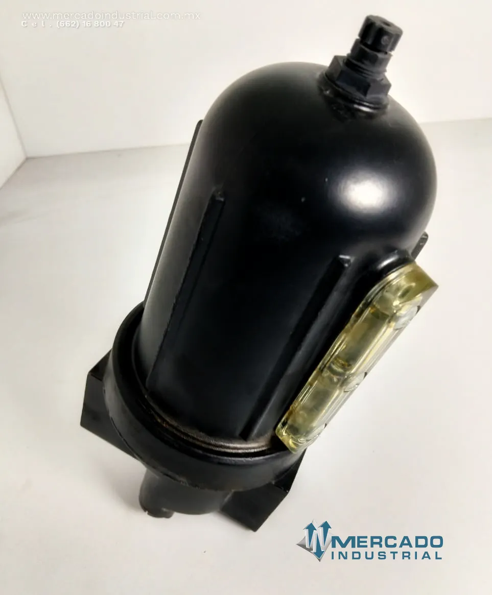 Filtro lubricador neumático 250 PSI 175 °F modelo 4Z547 marca SPEEDAIRE