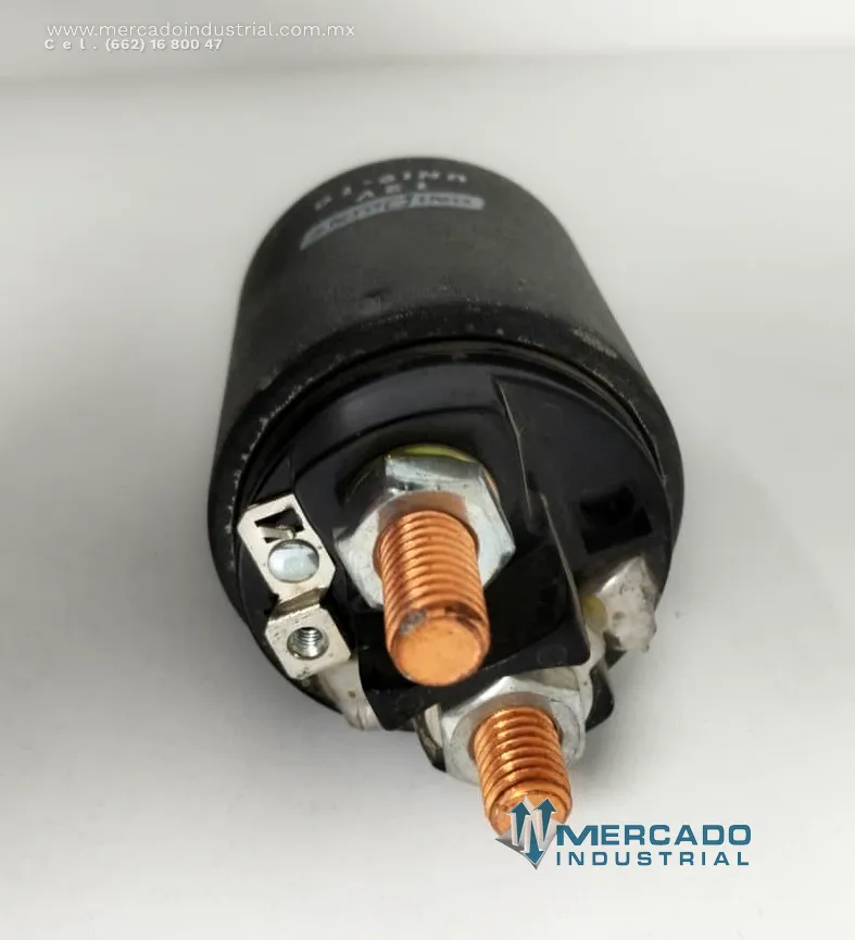 Solenoide eléctrico automotriz 12 V DC modelo UN19-10 marca UNI POINT