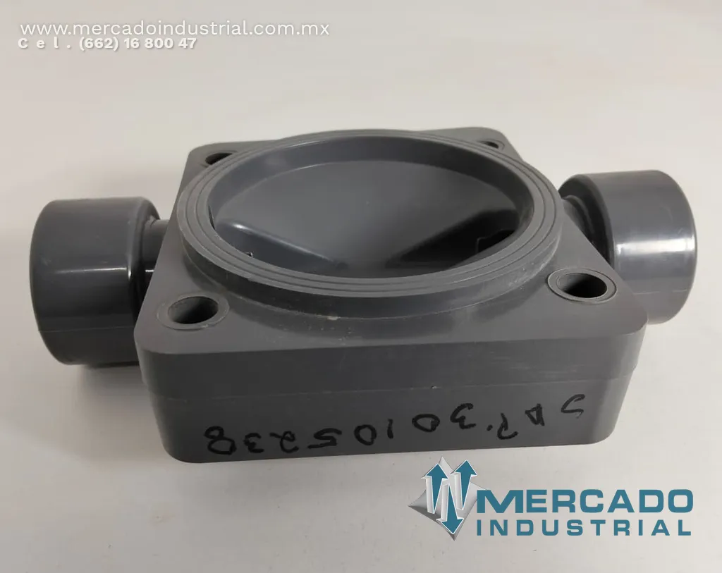 Cuerpo de válvula PVC parte 46880 marca WALLACET