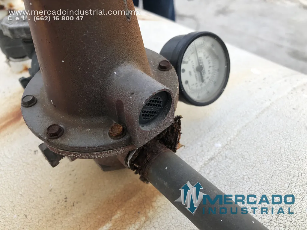 Tanque horizontal para gas LP de 3400 L marca TRINITY IND. DE MEXICO