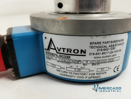 Encoder incremental 1024 PPR modelo HS35A marca AVTRON - Mercado Industrial
